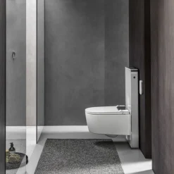 Geberit - Monolith WC Frame & Cistern For Wall Hung WC's - White/Aluminium 9 Geberit - Monolith WC Frame & Cistern For Wall Hung WC's - White/Aluminium -Bathroom Accessories geberitmonolithwcframecisternforwallhungwcswhited2