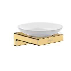 Hansgrohe AddStoris Polished Gold Optic Soap Dish -Bathroom Accessories gold lsd