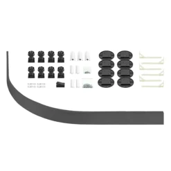 Leg + Panel Riser Kit For Graphite Slate Quadrant + Offset Quadrant Trays