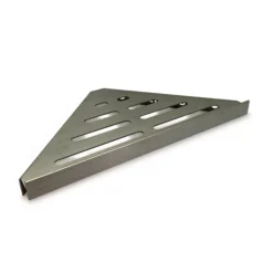 Genesis Brushed Finish Stainless Steel Reversible Shower Shelf -Bathroom Accessories kbrev.102 l