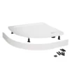 Easy Plumb Shower Tray Panel And Leg Set (1200 X 1000 Curved Panel) 2 Easy Plumb Shower Tray Panel And Leg Set (1200 X 1000 Curved Panel) -Bathroom Accessories legbl