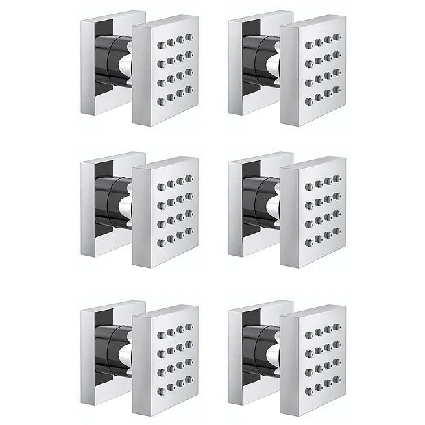 Milan Body Jet - 6 X Slim Square Jets 4 Milan Body Jet - 6 X Slim Square Jets - Image 2