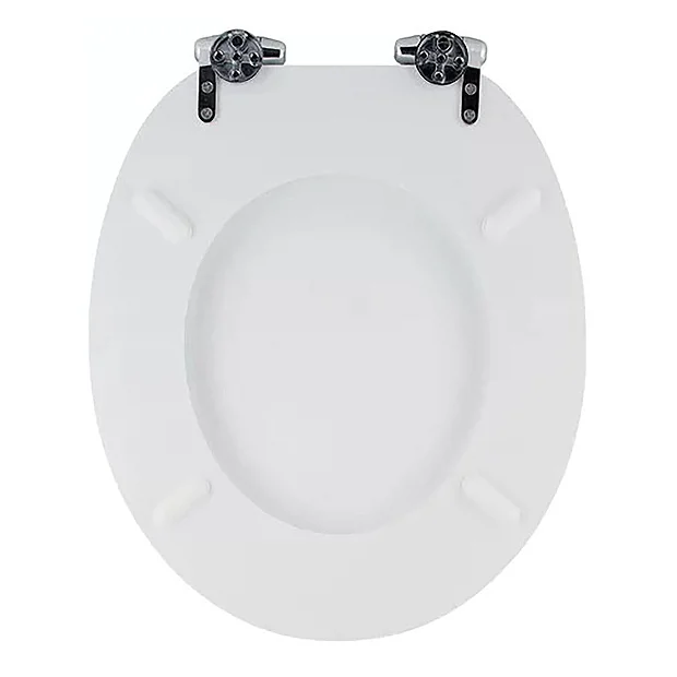 Chatsworth White Soft Close Toilet Seat 6 Chatsworth White Soft Close Toilet Seat - Image 4