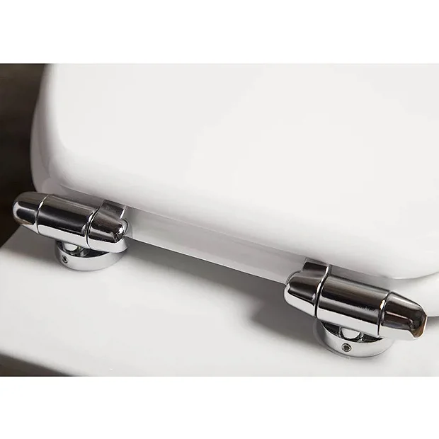 Chatsworth White Soft Close Toilet Seat 3 Chatsworth White Soft Close Toilet Seat