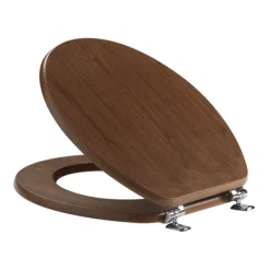 Tavistock Millennium Toilet Seat With Chrome Hinge - Various Colour Options