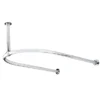Old London - Chrome U-Shaped Shower Curtain Rail 1 Old London - Chrome U-Shaped Shower Curtain Rail -Bathroom Accessories oldlondonchromeushapedshowercurtainraillda009l