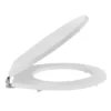 Old London White Wooden Soft Close Seat For Richmond Toilets -Bathroom Accessories oldlondonwhitetoiletseatnls000d1