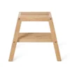 Natural Oak Slatted Bathroom Stool 2 Natural Oak Slatted Bathroom Stool -Bathroom Accessories ostl d4