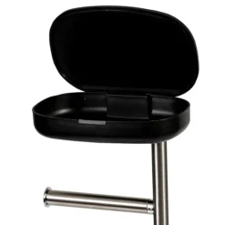 Premia Black Free Standing Toilet Roll & Spare Paper Holder 9 Premia Black Free Standing Toilet Roll & Spare Paper Holder -Bathroom Accessories premspc d2