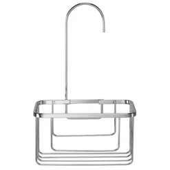 Croydex Hanging Shower Riser Rail Caddy - Chrome Plated -Bathroom Accessories qm260441ai2