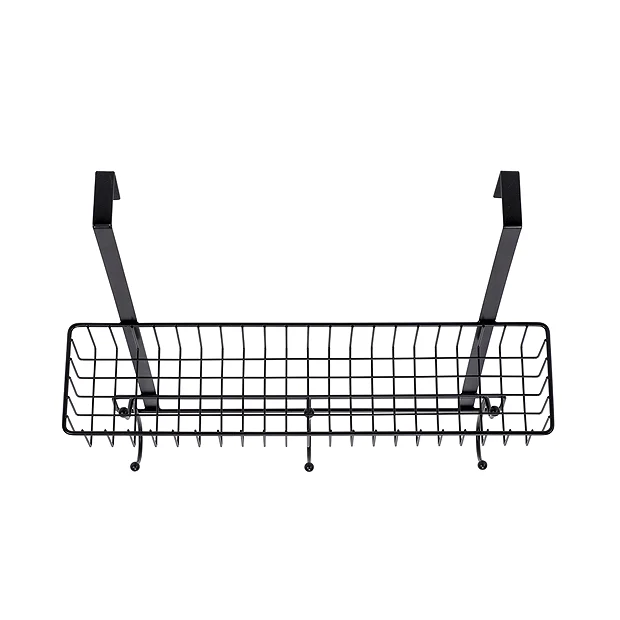 Croydex Matt Black Large Hook Over Shower Caddy 5 Croydex Matt Black Large Hook Over Shower Caddy - Image 3