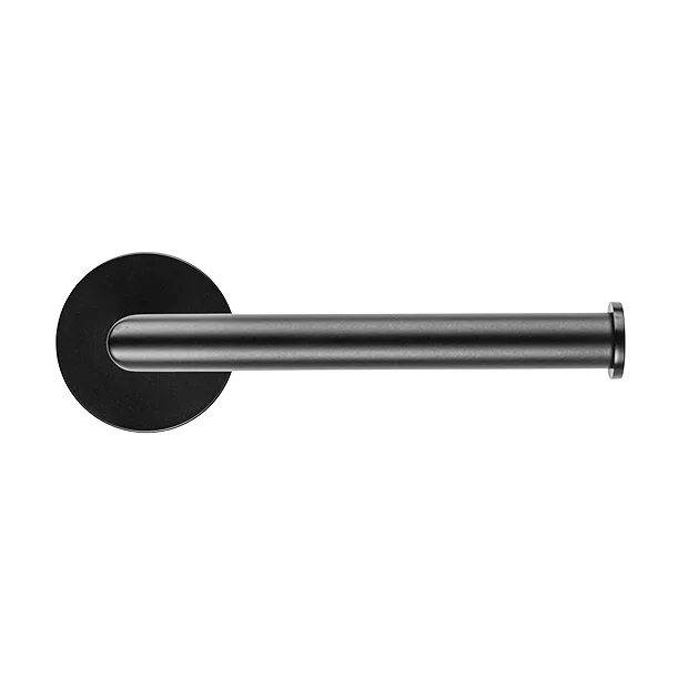 Croydex Black Epsom Flexi-Fix Toilet Roll Holder 6 Croydex Black Epsom Flexi-Fix Toilet Roll Holder - Image 4