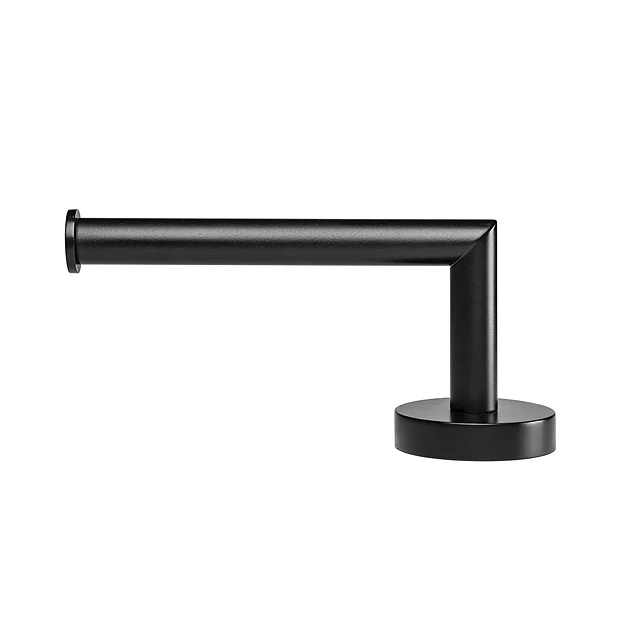 Croydex Black Epsom Flexi-Fix Toilet Roll Holder 3 Croydex Black Epsom Flexi-Fix Toilet Roll Holder