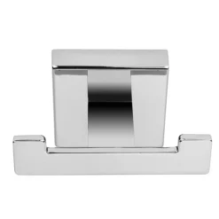 Croydex Cheadle Flexi-Fix Double Robe Hook -Bathroom Accessories qm511741ai1