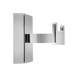 Croydex Cheadle Flexi-Fix Double Robe Hook -Bathroom Accessories qm511741ai2