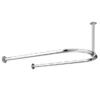 Chatsworth Traditional 1200 X 700mm Chrome U Shaped Shower Curtain Rail 1 Chatsworth Traditional 1200 X 700mm Chrome U Shaped Shower Curtain Rail -Bathroom Accessories rg006 d1