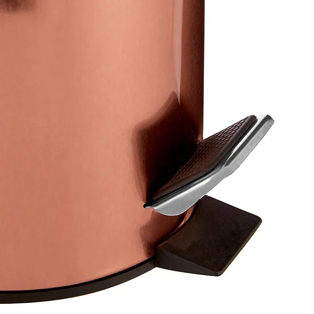 Rose Gold 3 Litre Pedal Bin 3 Rose Gold 3 Litre Pedal Bin