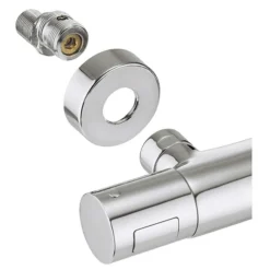Crosswater Exposed Thermostatic Shower Unions With Integrated Shutoff