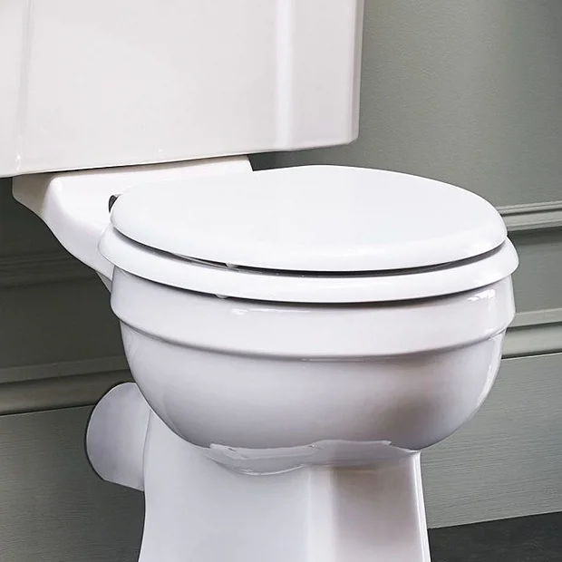 Burlington Soft Close Toilet Seat - Gloss White Seat 3 Burlington Soft Close Toilet Seat - Gloss White Seat