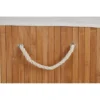 Saroma Square Bamboo Laundry Hamper - Natural -Bathroom Accessories sar02nat d2