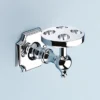 Silverdale Luxury Victorian Toothbrush Holder - Polished Chrome -Bathroom Accessories silverdaleluxuryvictoriantoothbrushholderchromel