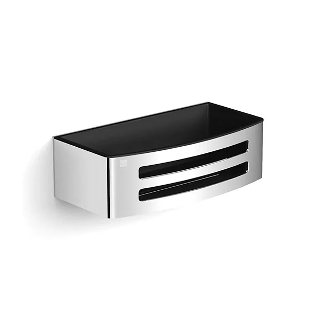 HIB Chrome Shower Basket With Removable Tray 3 HIB Chrome Shower Basket With Removable Tray