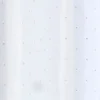 Sparkle W1800 X H1800mm Polyester Shower Curtain - White -Bathroom Accessories spkwhi d1