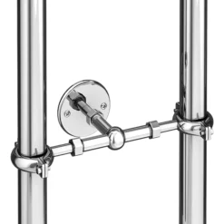 Traditional Chrome Stand Pipe Support Bracket -Bathroom Accessories spsbchrl