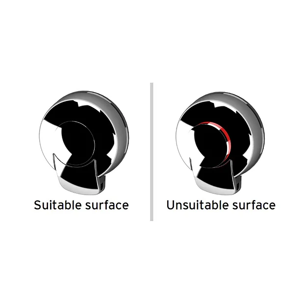 Orion SuctionLoc Chrome Corner Shower Basket 3 Orion SuctionLoc Chrome Corner Shower Basket