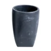 Trafalgar Anthracite Marble Effect Polyresin Tumbler -Bathroom Accessories trat l