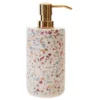Toreno Terrazzo-Effect Concrete Lotion/Soap Dispenser -Bathroom Accessories tzsp l