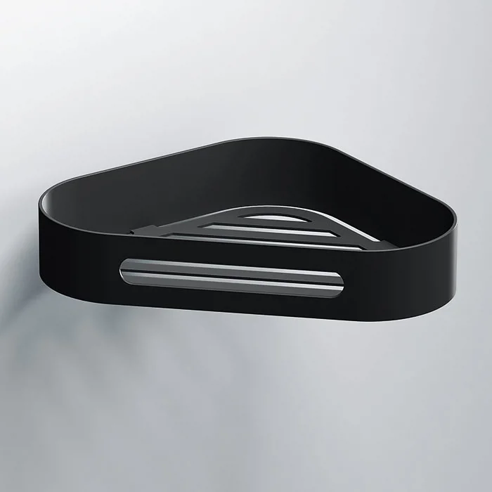 Venice Black Corner Shower Basket 4 Venice Black Corner Shower Basket - Image 2