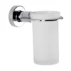 Venice Chrome Glass Tumbler & Holder 1 Venice Chrome Glass Tumbler & Holder -Bathroom Accessories vchra09 l
