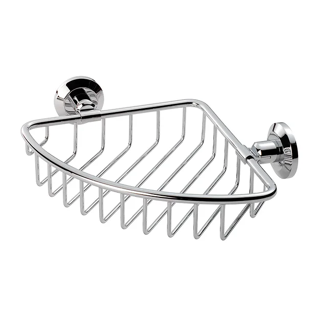 Venice Corner Soap Basket - Chrome 3 Venice Corner Soap Basket - Chrome