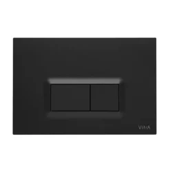 VitrA Loop R Mechanical Flush Plate - Matt Black