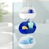Wenko Cocktail Shower Caddy - White -Bathroom Accessories wenkococktailshowercaddywhited3