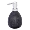 Wenko Polaris Jet Ceramic Anthracite Soap Dispenser -Bathroom Accessories wenkopolarisjetceramicanthracitesoapdispenserl