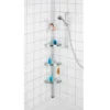 Wenko - Premium Telescopic Shower Corner 2 Wenko - Premium Telescopic Shower Corner -Bathroom Accessories wenkopremiumtelescopicshowercorneraluminium20349100d1