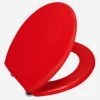 Wenko Prima MDF Toilet Seat - Bordeaux -Bathroom Accessories wenkoprimamdftoiletseatbordeuax152201100detail2