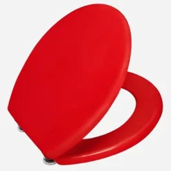 Wenko Prima MDF Toilet Seat - Bordeaux