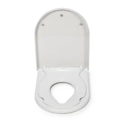 Croydex Hilier D-Shape Stick 'n' Lock Family Toilet Seat 9 Croydex Hilier D-Shape Stick 'n' Lock Family Toilet Seat -Bathroom Accessories wl112322h d1