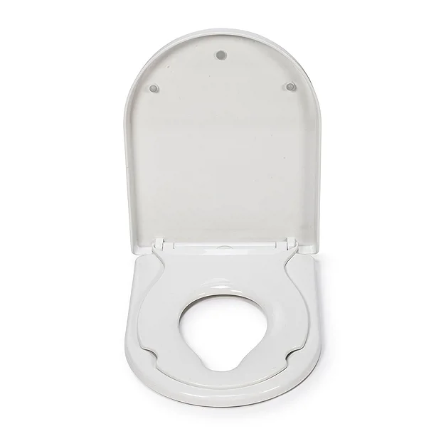 Croydex Hilier D-Shape Stick 'n' Lock Family Toilet Seat 5 Croydex Hilier D-Shape Stick 'n' Lock Family Toilet Seat - Image 3