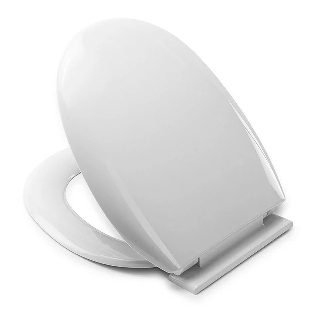 Croydex Anti-Bacterial Polypropylene Toilet Seat With Slow-Close Hinge - White 5 Croydex Anti-Bacterial Polypropylene Toilet Seat With Slow-Close Hinge - White - Image 3