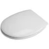 Croydex Anti-Bacterial Polypropylene Toilet Seat With Slow-Close Hinge - White 2 Croydex Anti-Bacterial Polypropylene Toilet Seat With Slow-Close Hinge - White -Bathroom Accessories wl400022hai4