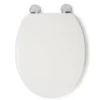 Croydex Flexi-Fix Kielder White Anti-Bacterial Toilet Seat 2 Croydex Flexi-Fix Kielder White Anti-Bacterial Toilet Seat -Bathroom Accessories wl600822hai5
