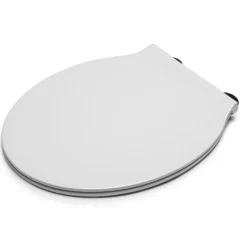 Croydex Flexi-Fix Victoria White Anti-Bacterial Toilet Seat -Bathroom Accessories wl601322hai4