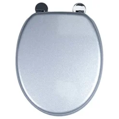 Croydex Flexi-Fix Silver Quartz Effect Anti-Bacterial Toilet Seat 7 Croydex Flexi-Fix Silver Quartz Effect Anti-Bacterial Toilet Seat -Bathroom Accessories wl601840h d1
