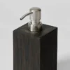 Wooden Soap Dispenser Dark Oak