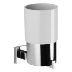 Crosswater - Zeya Ceramic Tumbler And Holder